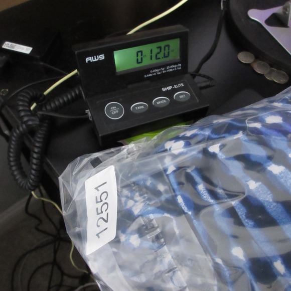 J.Crew Dress 6 Blue Tie Dye Shibori Print Midi Belted Pockets Boho Tiered Beachy - Picture 11 of 11